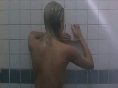 Sherilyn Fenn's intimate self-exposure featuring her blonde locks, voluptuous curves, with an increment of alluring assets