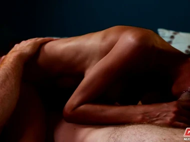 James has sexual congress with Heather Vahn and ejaculates on the brush prospect