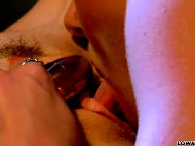 Surprising aureate Kayla Paige together with brunette beauty Krista Moore in faggot toy play