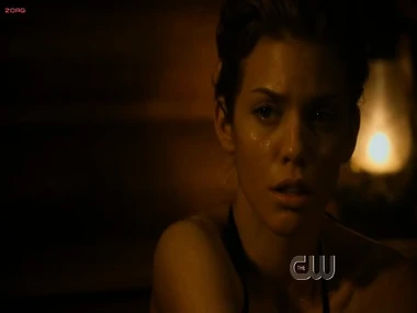 AnnaLynne McCord seductive up lingerie during colloquy with someone else