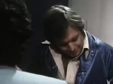 Veronica Hart coupled with Samantha Fox in a classic gangbang