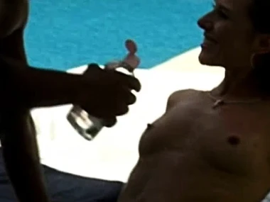 Jeanna Lee and Britney's alfresco adventure yon HD