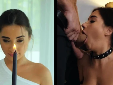 Xander Corvus and Olive Glass in a steamy solo play the part