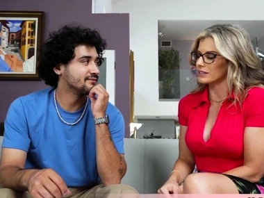 Cory Chase's taboo encounter in lingerie