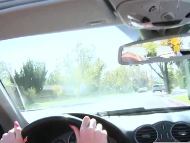 European milf Paige Ashley's passionate blowjob and heavy boobs