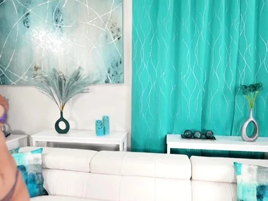 Dana Vespoli's sensual handjob and intimate mom's point of view in pink lingerie