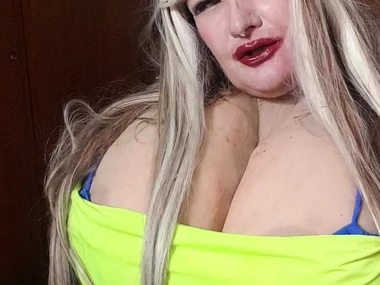 Voluptuous blonde bombshell Susi serves up sensuality as a stewardess with ample assets