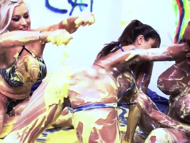 Busty brunette milf Kerry Louise in steamy wheels sex