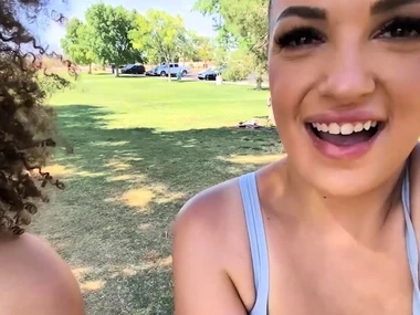 Sofi Ryan together with Nina Diaz in steamy interracial encounter with Xander Corvus