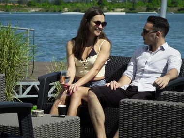 Alyssa Reece's passionate performance in a hardcore manners