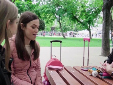 Alyssa Reece and Tiffany Tatum's erotic reaction behaviour around stunning HD