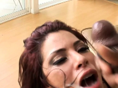 Alexa Nicole enjoys a cumshot foreigner a black beggar in HD