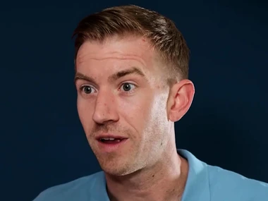 Tina Kay and Danny D in a domination-themed porn video