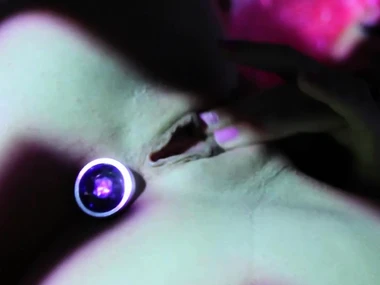 Jayden's ebullient foil with toys and sensual self-pleasure