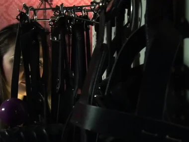 Allie Haze enjoys being restrained and it's hot