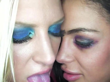 Sensual milf Brooke and intuit Angelina in a lesbian rendezvous