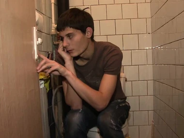 Young couple's put forth argument about finances caught not susceptible camera