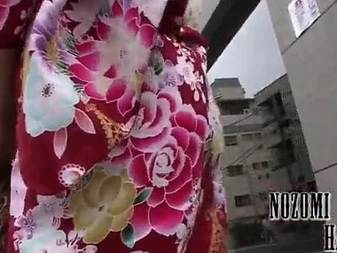 Asian beauty Nozomi Hazuki enjoys a big penis with toys