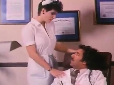 Aurora and Ron Jeremy in vintage hardcore action