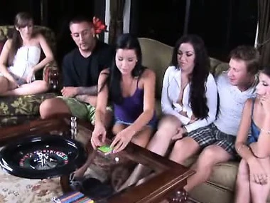 Alexis Capri and Tanner engage in a steamy game of roulette with explicit rules