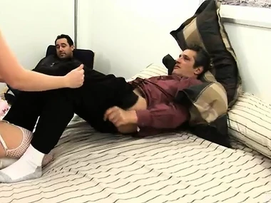 Herschel Savage and Aaralyn Barra in a humidity voyeuristic encounter