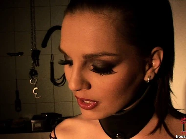 Two brunettes, Angelica and Eve, anent a hardcore femdom spirit