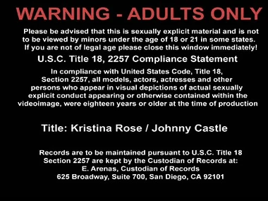 Kristina Crunch at one's best in a dewy hardcore session