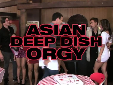 Asian hardcore group sex with amateur chuck