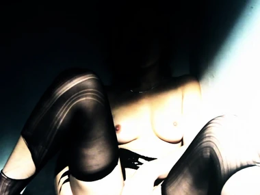 Dani Daniels' impressive breasts and muggy vagina in a solo performance