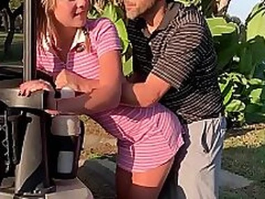 Chubby TITS Tow-headed TEEN Gabbie Carter Hits A Hole-In-One