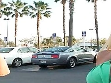 Blonde milf takes a cumload