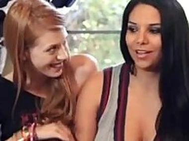 Lesbian playing videogames