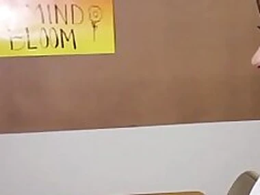 Spunked uniform teeny