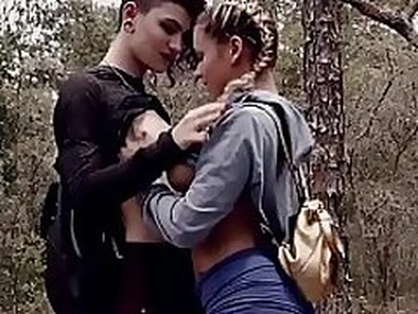 Hardfucked teenie facialized by creeper