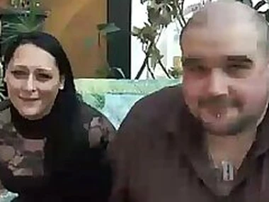 Gangbang with an increment of fisting a brunette BBW