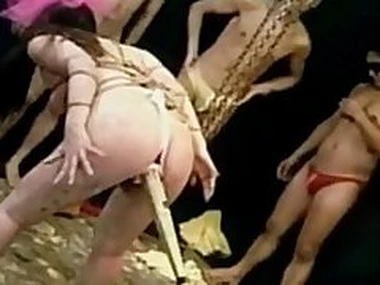 Japanese teen fisted cage