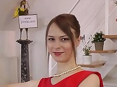 Stockings teen doggystyle